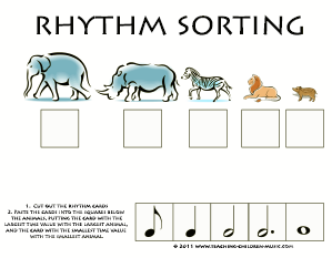 rhythm sorting