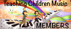 Teaching Children Music Membership Logo