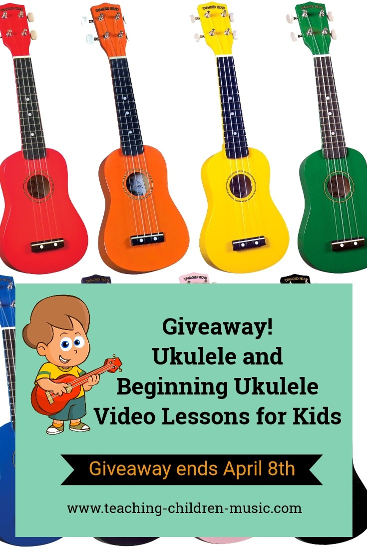 Ukulele giveaway ends 4/8